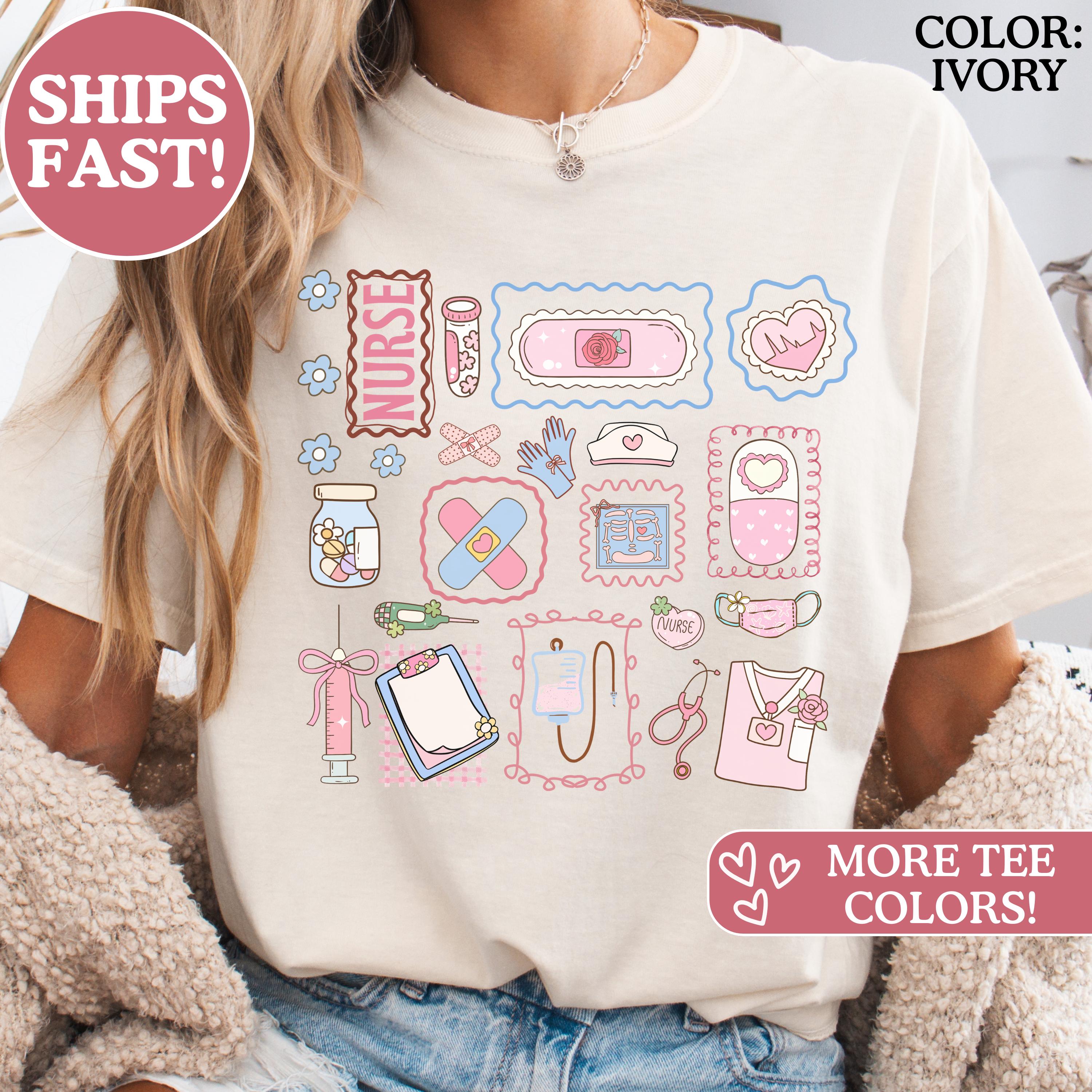 Comfort Colors Nurse Nurse Nurse Nurse Graduation Tees Nursing School Nurse (1)