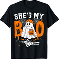 He'S Boo Matching Couples She'S Boo Halloween Couple Unisex T-shirt, Sweatshirt, Hoodie (1)