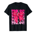 Pink Breast Cancer Football Coquette Bow Mom Unisex T-shirt, Sweatshirt, Hoodie (1)