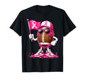 Football Drip Pink Tackle Breast Cancer Unisex T-shirt, Sweatshirt, Hoodie (1)