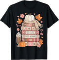 Girl Loves Fall Book Autumn Reading Book Lover Unisex T-shirt, Sweatshirt, Hoodie (1)