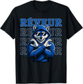 Reveur House Dreamers School Spirit Vintage Blue Wolf Unisex T-shirt, Sweatshirt, Hoodie (1)