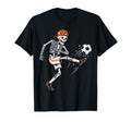 Halloween Soccer Skeleton Unisex T-shirt, Sweatshirt, Hoodie (1)