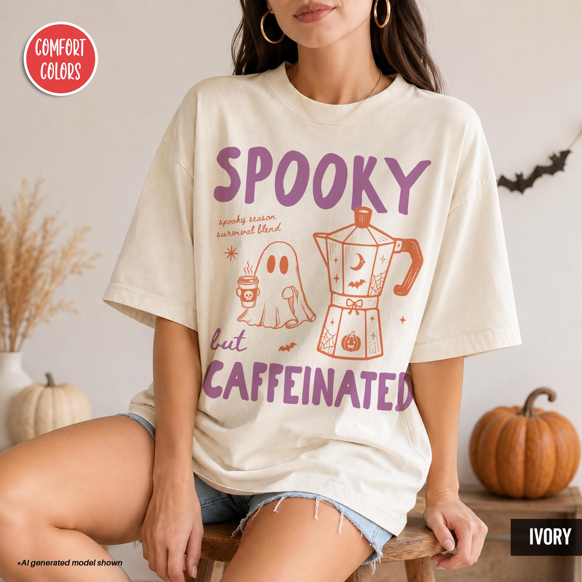 Halloween Coffee Comfort Colors Halloween Summerween Spooky Season Coffee Lover Coffee Halloween (2)