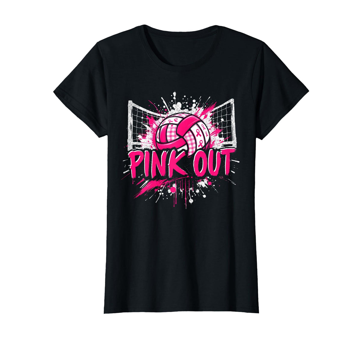 Pink Volleyball Breast Cancer Awareness Kid Unisex T-shirt, Sweatshirt, Hoodie (1)