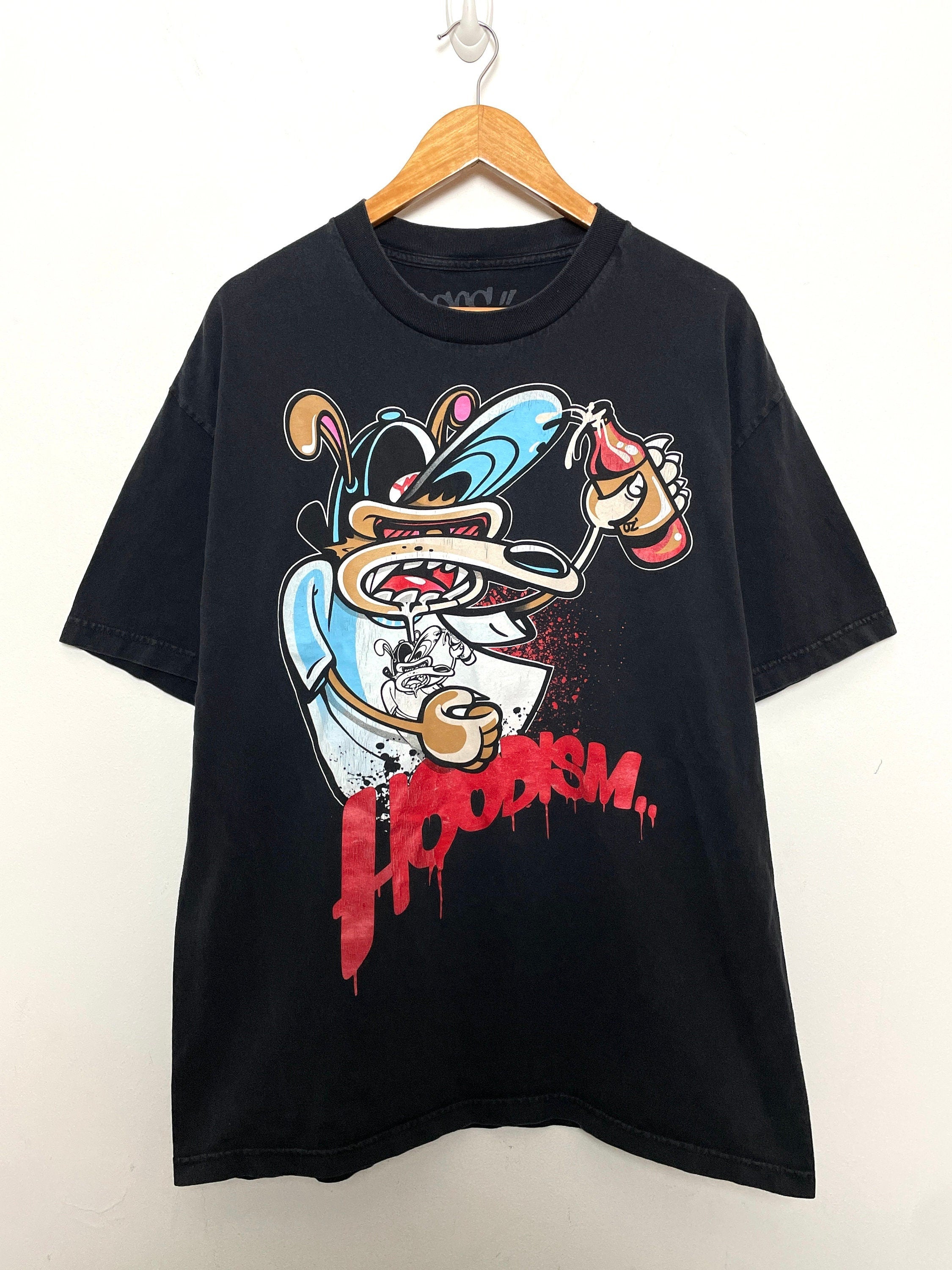 Vintage Hoodism Graffiti Size Xl Unisex T-shirt, Sweatshirt, Hoodie (1)