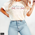 Comfort Colors Long Term Care Nurse Coquette Pink Bows Nurse Tee Ltc Nurse Long-Term Care Nurse Tee Ltc Nurse Icu Nurse (1)