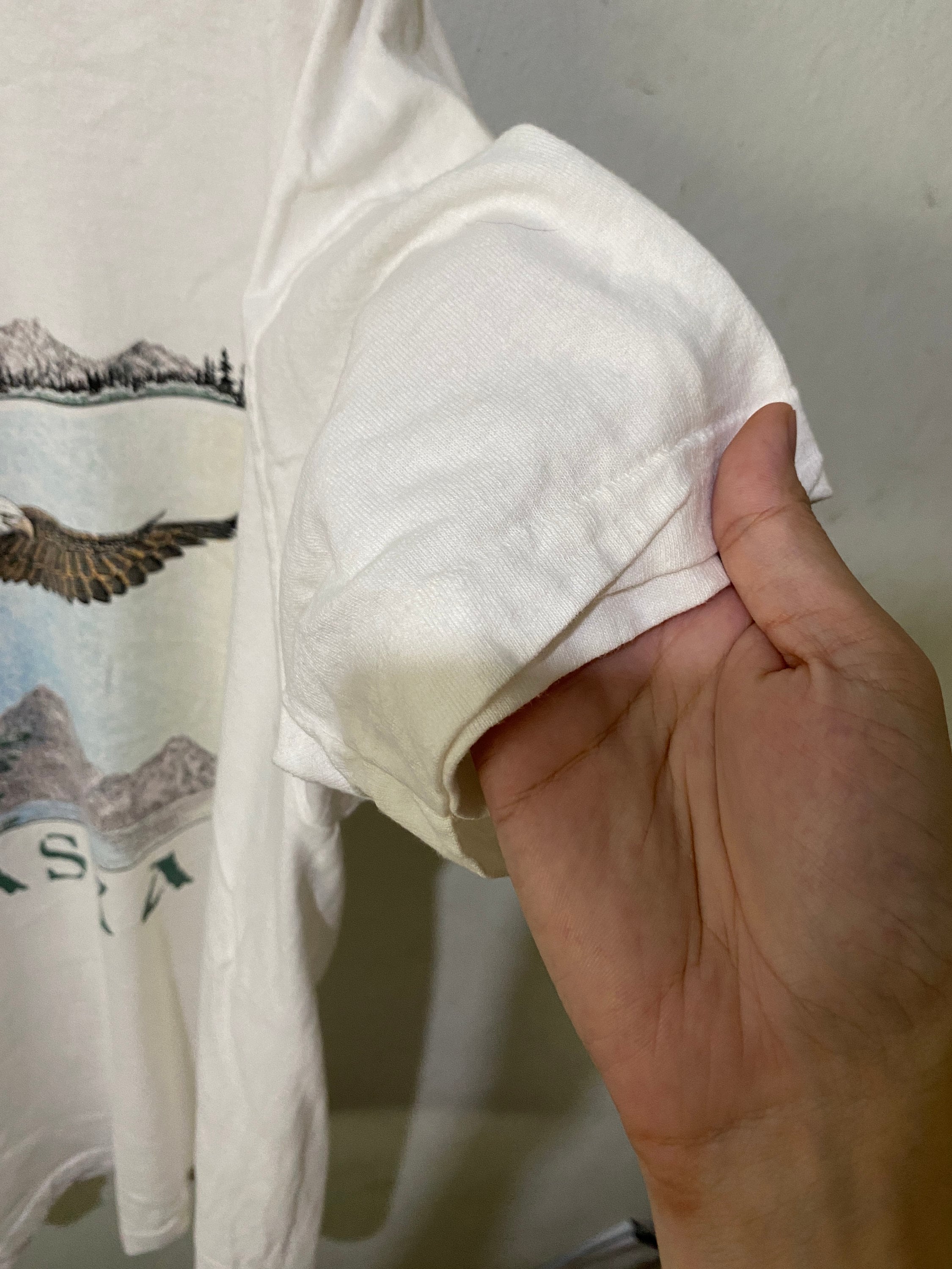 Vintage 90s Alaska Eagle Wildlife Size Xl Unisex T-shirt, Sweatshirt, Hoodie (4)