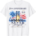 25th Anniversary September 11 2001 Memorial Day Usa Flag (1)