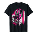 Football Pink Breast Cancer Ribbon Us Flag Unisex T-shirt, Sweatshirt, Hoodie (1)