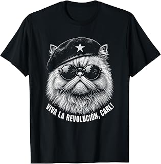 Viva La Revolucion Carl Cat Unisex T-shirt, Sweatshirt, Hoodie (1)