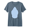 Winnie Pooh Halloween Eeyore Belly Costume Tri-Blend Unisex T-shirt, Sweatshirt, Hoodie (1)