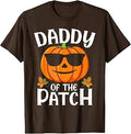Pumpkin Daddy Patch Halloween Family Matching Unisex T-shirt, Sweatshirt, Hoodie (1)