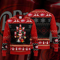 Dr Pepper Christmas Tree Ugly Christmas Sweater