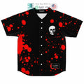 BEST Dr Skull black red Baseball Jersey