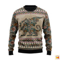 Dragon Mandala Ugly Christmas Sweater