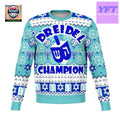 Dreidel Champ Funny Meme Design 3d Ugly Christmas Sweater