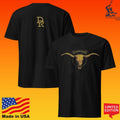 Dutton Ranch Longhorn Cowboy Style T-shirt