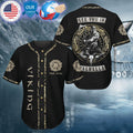 HOT See You In Valhalla Vikings Custom Baseball Jersey