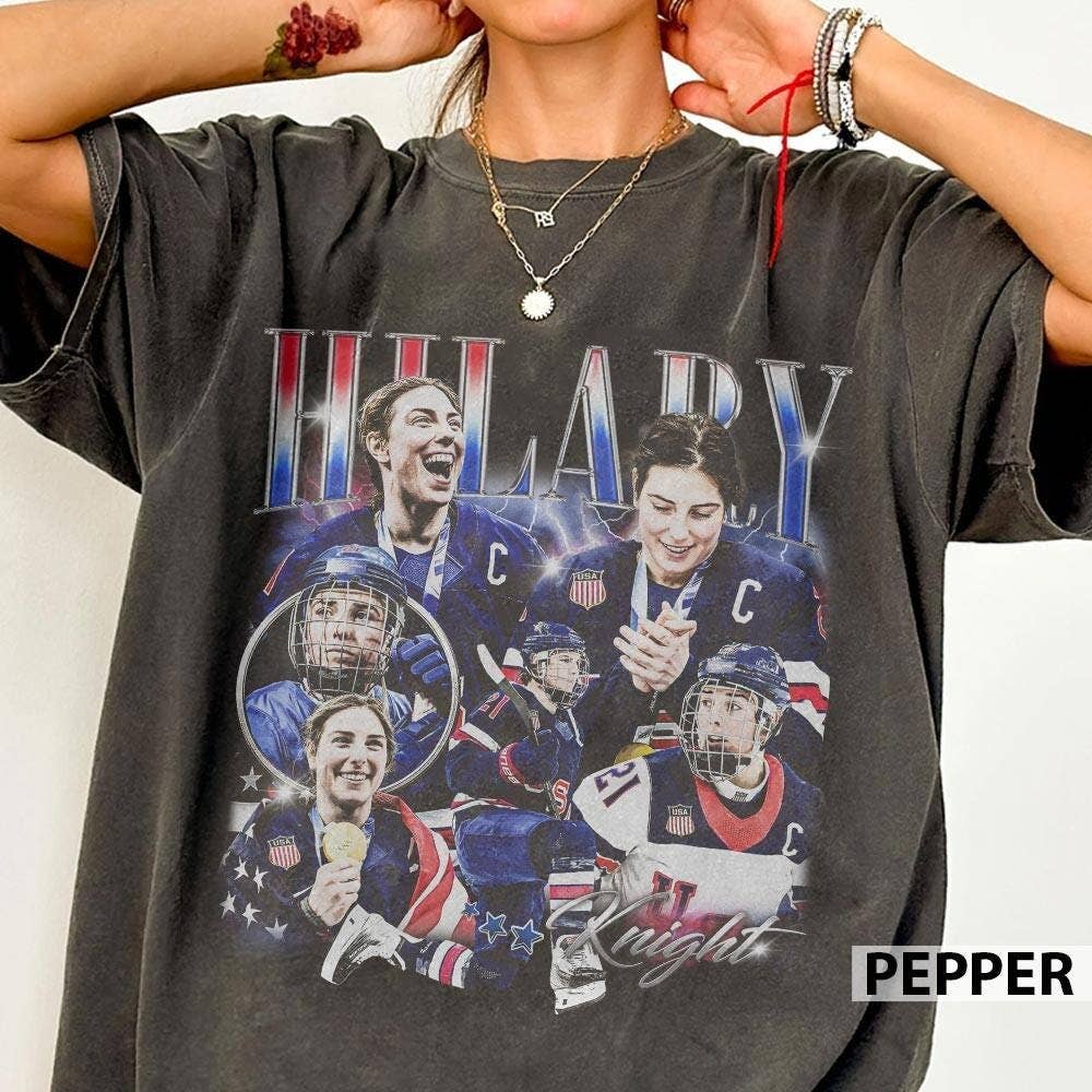 Hilary Knight Vintage Comfort Colors Shirt