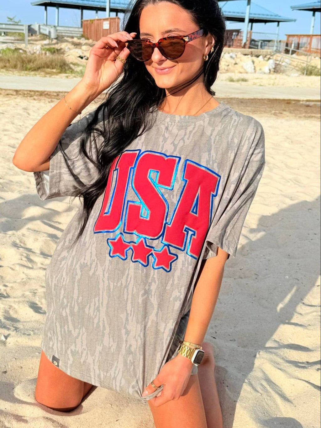 USA Star Puff Bottomland Apparel
