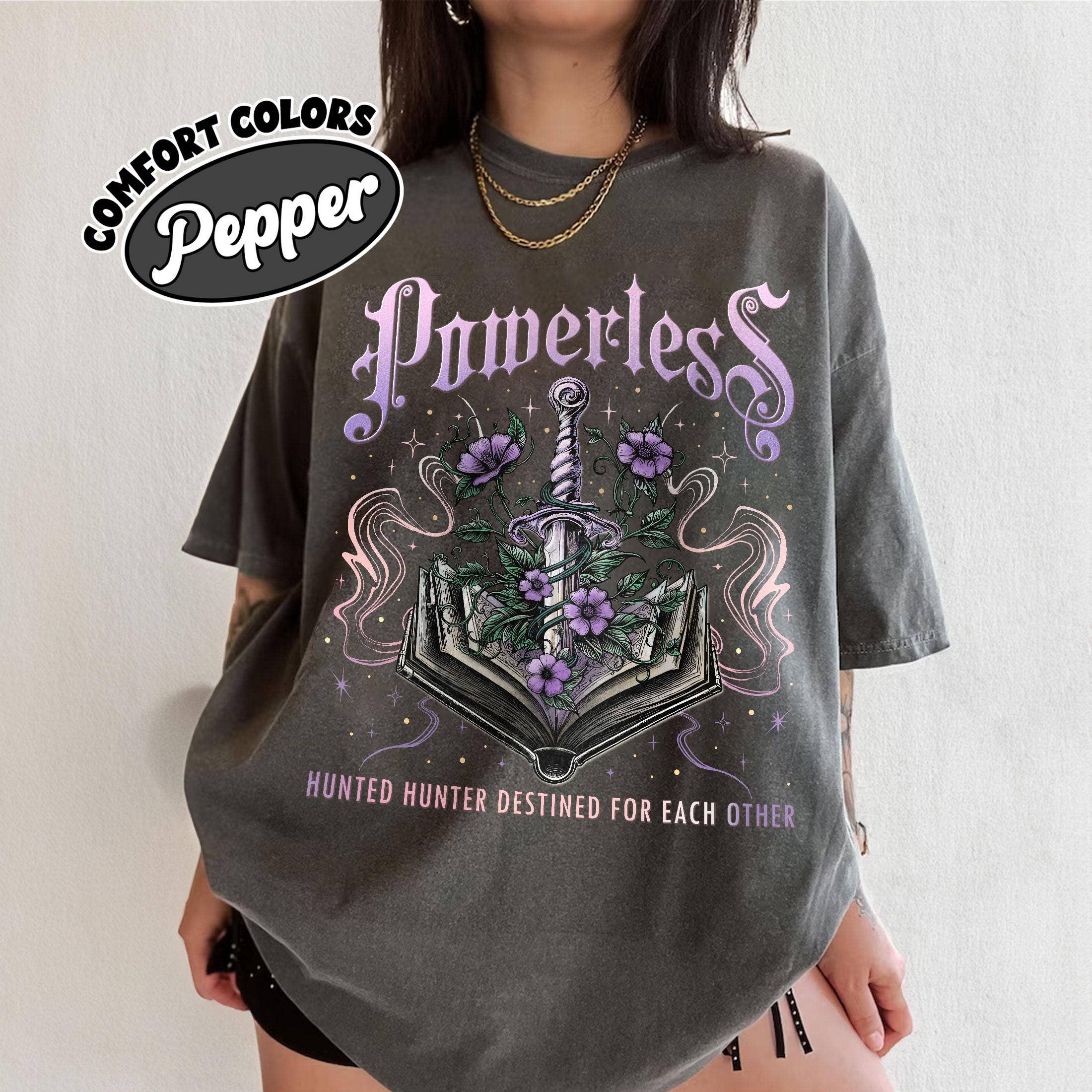 Powerless Kai Azer Romantasy Book Lover Tee
