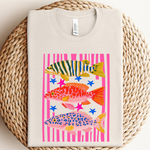 Bright Sea Summer Graphic Tee