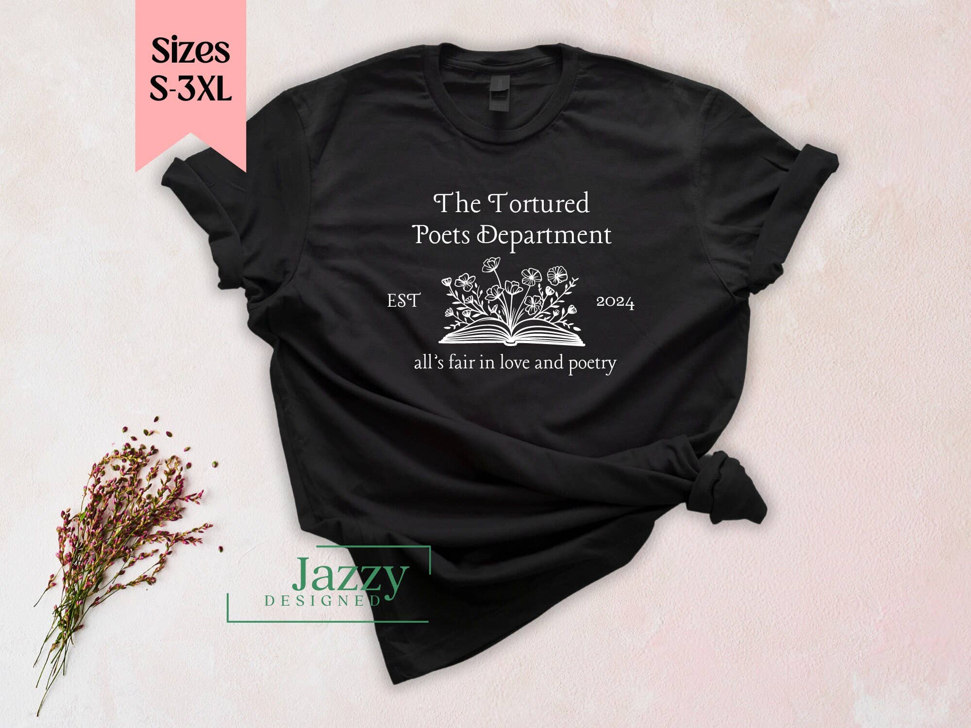 Ttpd Shirt All's Fair in Love and Poetry Tee