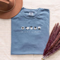 Embroidered Sheep T-Shirt Christian Comfort Colors Tee