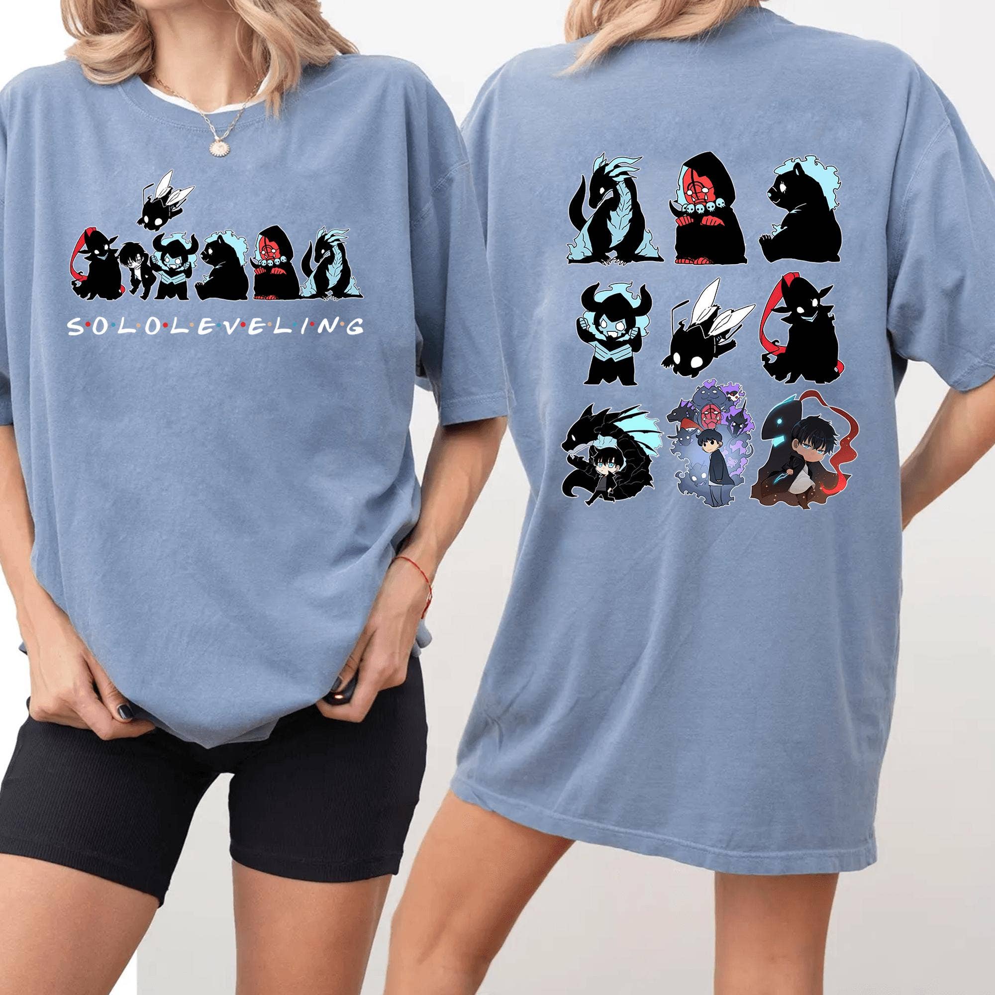 Solo Leveling Sung Jin Woo Anime Shirt Gift For Him