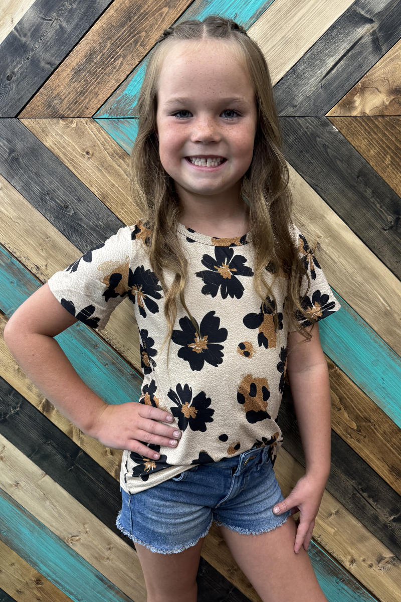 Mini Desert Leopard Top