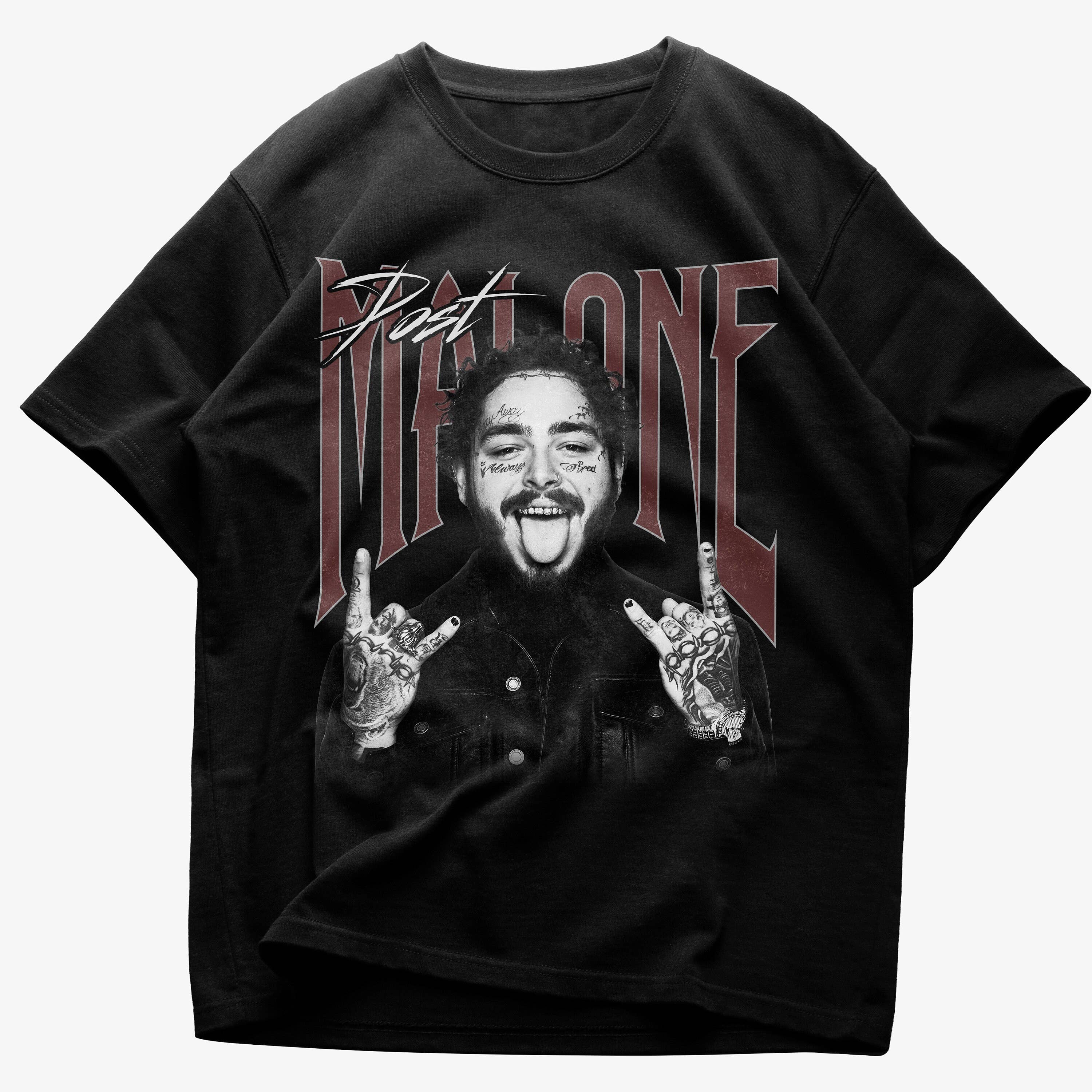 Bootleg Post Malone Graphic Tee - Vintage Unisex Fan Gift