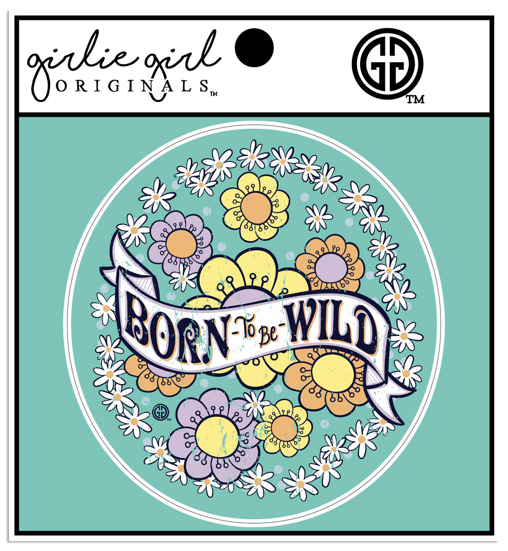 Decal/Sticker Born Wild 2480
