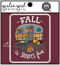 Decal/Sticker 2442 Fall S'more Fun