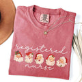 Registered Nurse Christmas Shirt - Retro Santa Rn T-Shirt