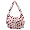 GZ-4171 Puffer Quilted Handbag Cherry