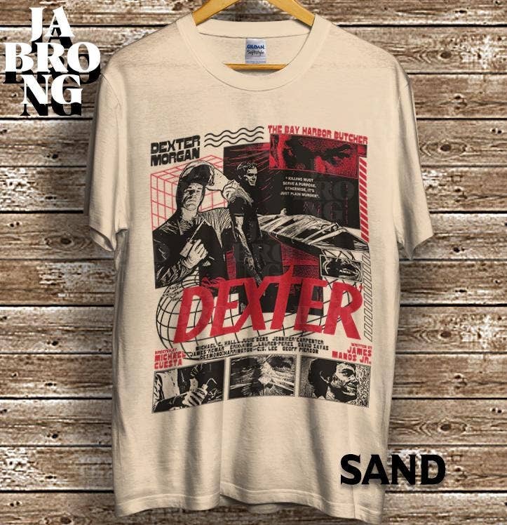 Vintage Dexter Morgan Crime Thriller T-Shirt
