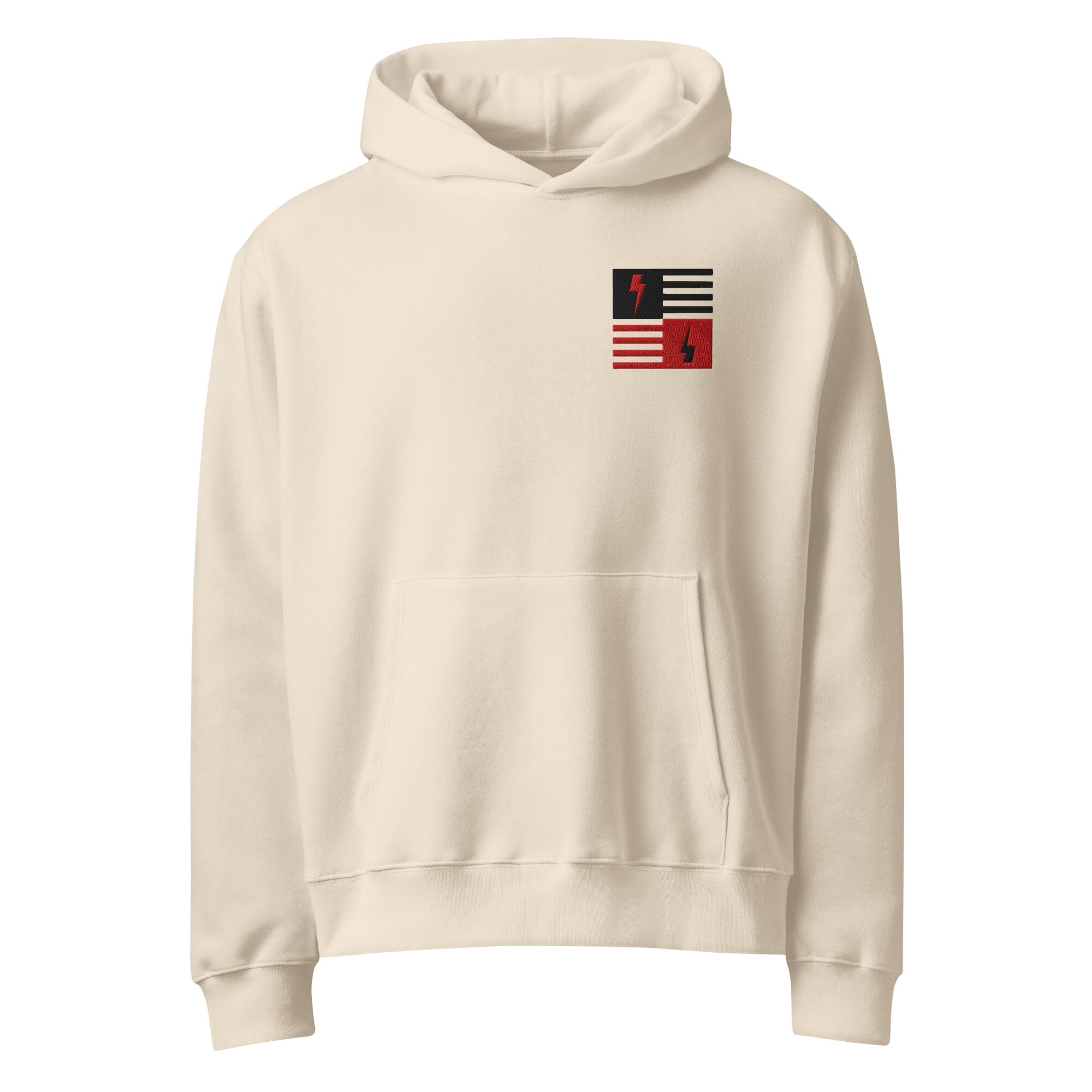 ELECTRO FLAG Oversized heavyweight hoodie