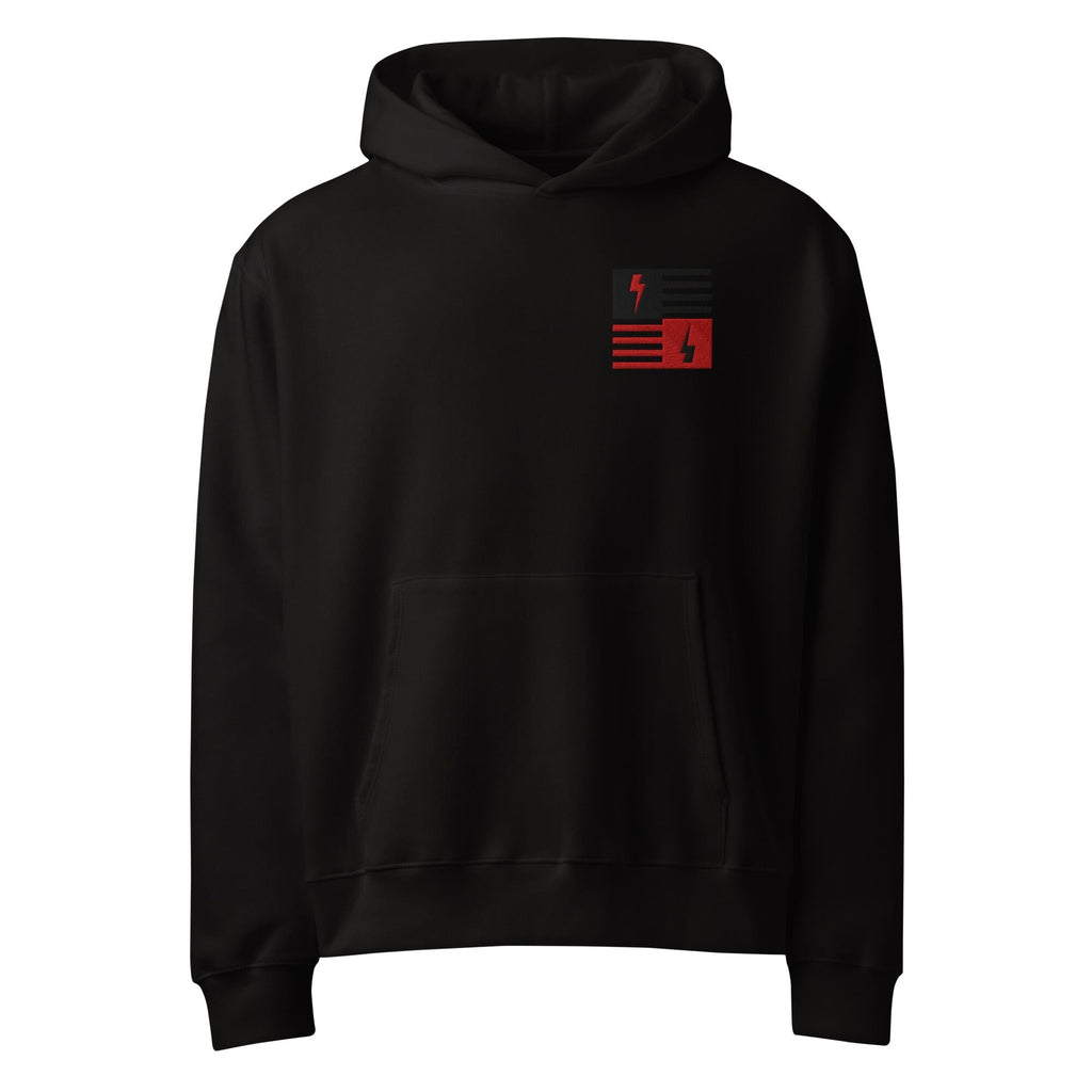 ELECTRO FLAG Oversized heavyweight hoodie