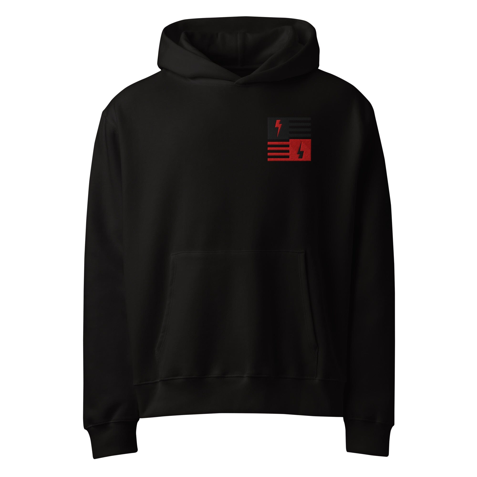 ELECTRO FLAG Oversized heavyweight hoodie