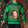 Elf Santa’s Coming Ugly Christmas Sweater