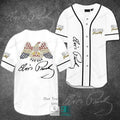 Elvis Presley Bird White Baseball Jersey