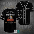 Elvis Presley Cant help falling in love black Baseball Jersey