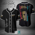 Elvis Presley Color line Baseball Jersey