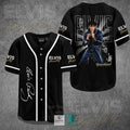 Elvis Presley Graceland Black Baseball Jersey