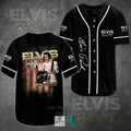 Elvis Presley US Flag Baseball Jersey