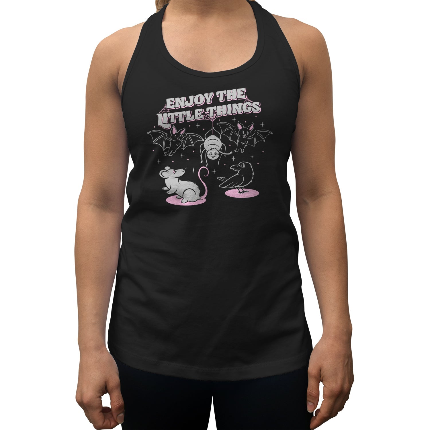 Women's Enjoy The Little Things Racerback Tank Top
