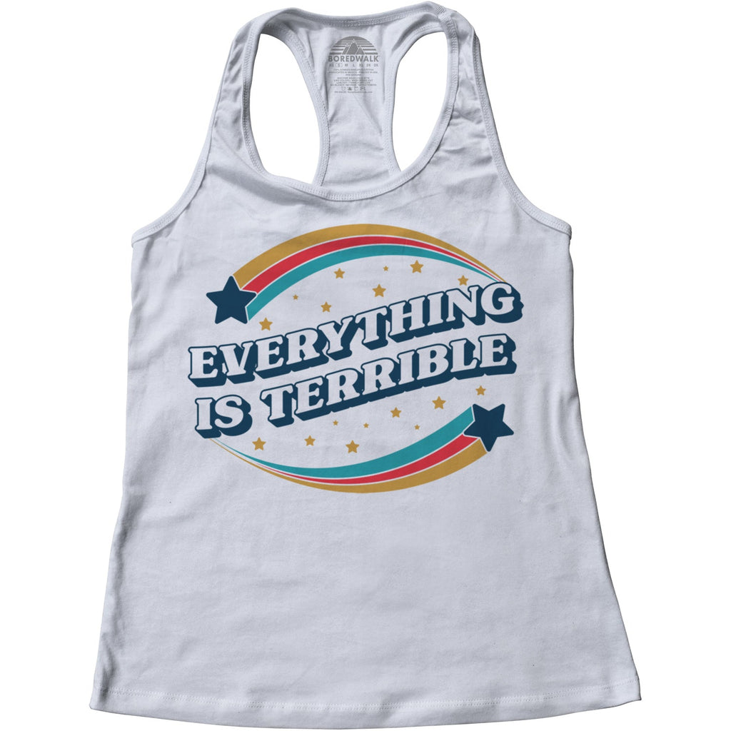 Women's Everything is Terrible Racerback Tank Top
