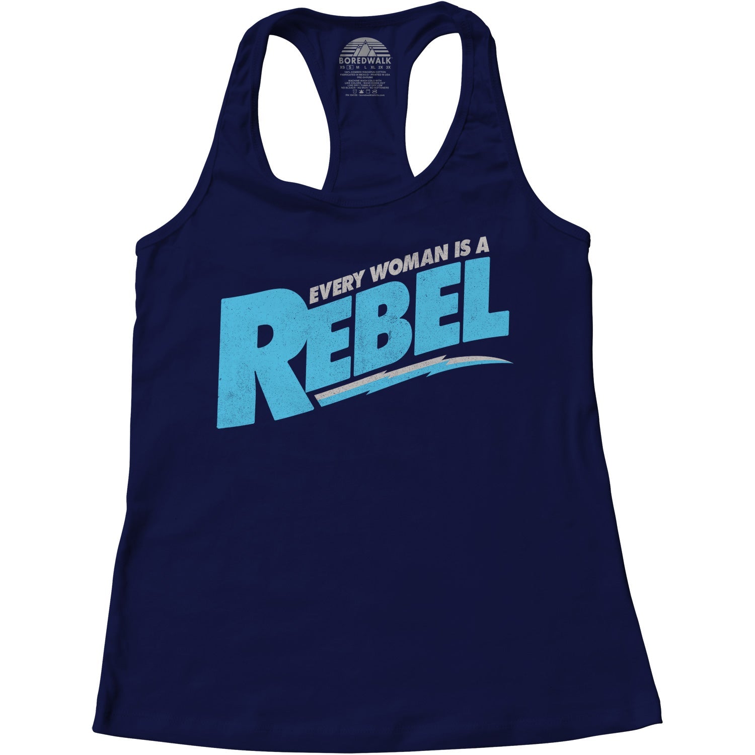 Women's Every Woman is a Rebel Racerback Tank Top