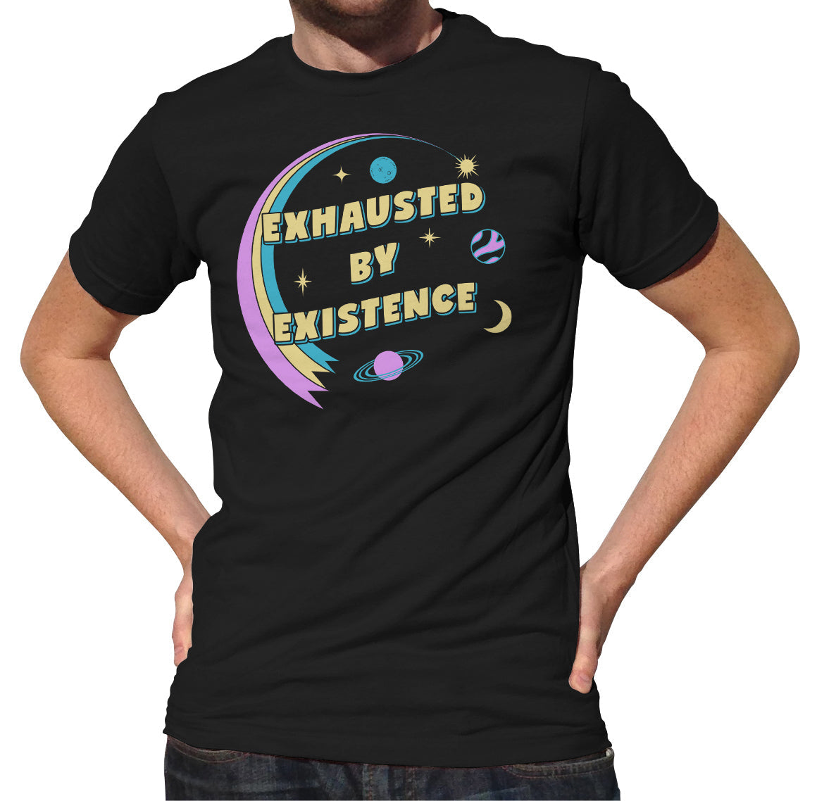 Men's Exhausted By Existence T-Shirt